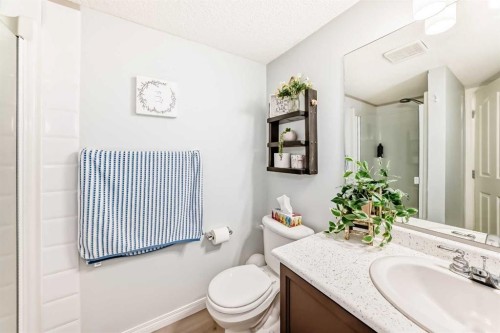 107-345 Rocky Vista Park Nw, Calgary, AB - Indoor Photo Showing Bathroom