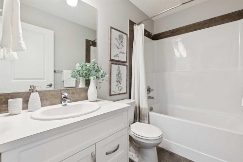 98 Magnolia Square Se, Calgary, AB - Indoor Photo Showing Bathroom