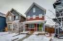 98 Magnolia Square Se, Calgary, AB  - Outdoor With Deck Patio Veranda With Facade 