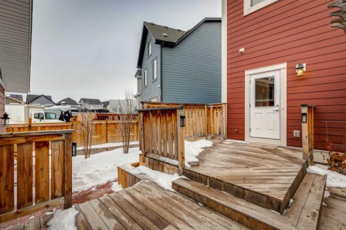 98 Magnolia Square Se, Calgary, AB - Outdoor With Deck Patio Veranda With Exterior