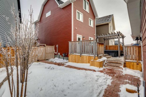 98 Magnolia Square Se, Calgary, AB - Outdoor With Deck Patio Veranda With Exterior
