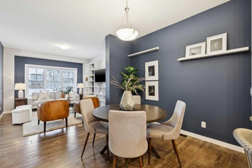 98 Magnolia Square Se, Calgary, AB - Indoor Photo Showing Dining Room
