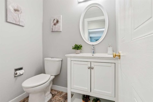206 Bridlecreek Green Sw, Calgary, AB - Indoor Photo Showing Bathroom