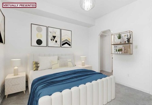 2406-279 Copperpond Common Se, Calgary, AB - Indoor Photo Showing Bedroom