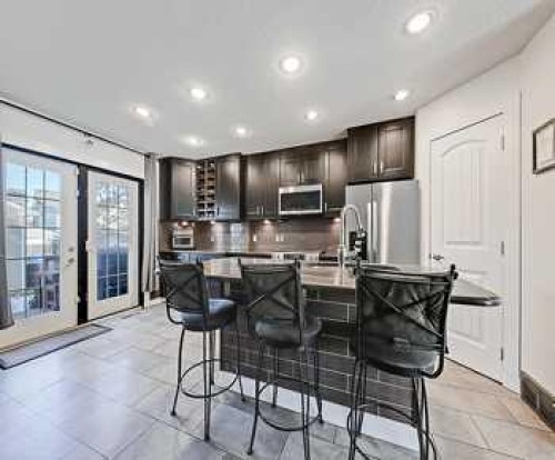 7 Prestwick Crescent Se, Calgary, AB - Indoor Photo Showing Kitchen With Upgraded Kitchen