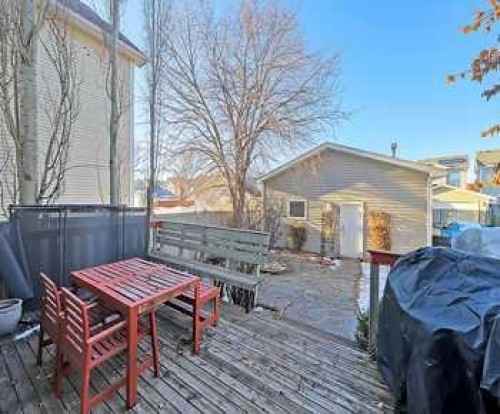 7 Prestwick Crescent Se, Calgary, AB - Outdoor With Deck Patio Veranda