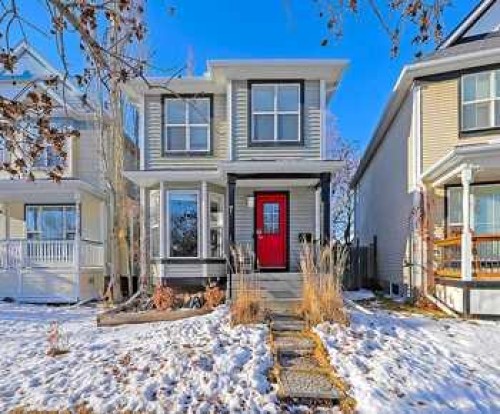 7 Prestwick Crescent Se, Calgary, AB - Outdoor With Deck Patio Veranda With Facade