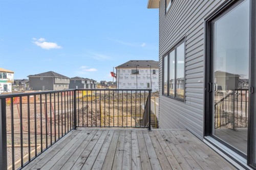 92 Fireside Common, Cochrane, AB - Outdoor With Deck Patio Veranda With Exterior