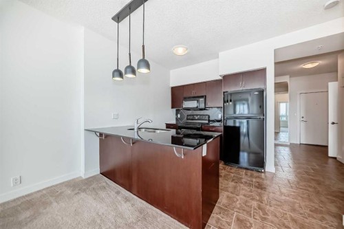 1313-8880 Horton Road Sw, Calgary, AB - Indoor Photo Showing Kitchen