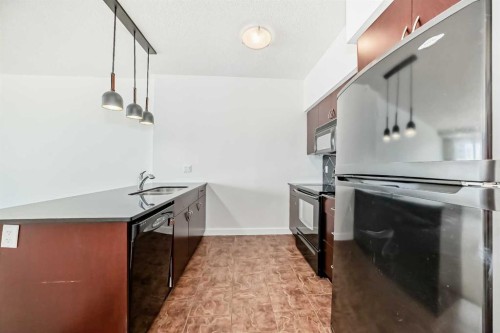 1313-8880 Horton Road Sw, Calgary, AB - Indoor Photo Showing Kitchen