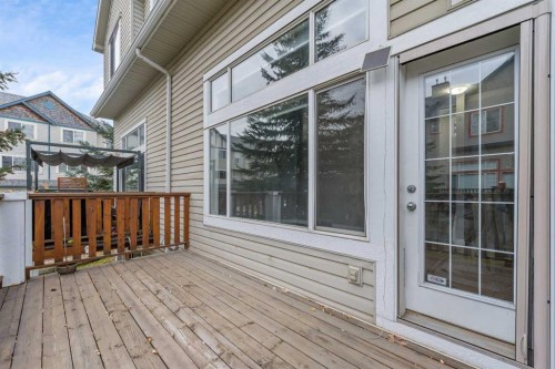 118 Copperfield Lane Se, Calgary, AB - Outdoor With Deck Patio Veranda With Exterior