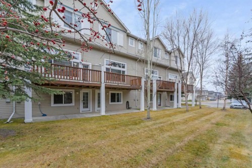 118 Copperfield Lane Se, Calgary, AB - Outdoor With Deck Patio Veranda
