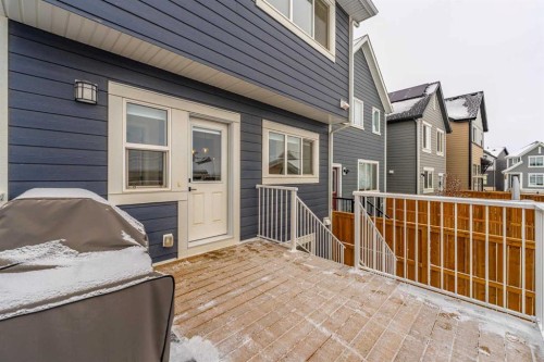 89 Magnolia Grove Se, Calgary, AB - Outdoor With Deck Patio Veranda With Exterior
