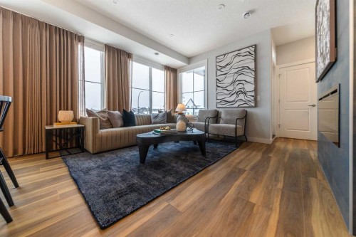1006-60 Howse Lane Ne, Calgary, AB - Indoor Photo Showing Living Room