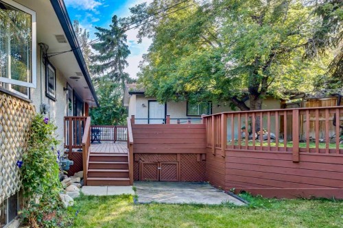 7103 Hunterwood Road Nw, Calgary, AB - Outdoor With Deck Patio Veranda