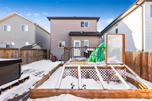 84 Cimarron Grove Close, Okotoks, AB - Outdoor With Deck Patio Veranda With Exterior