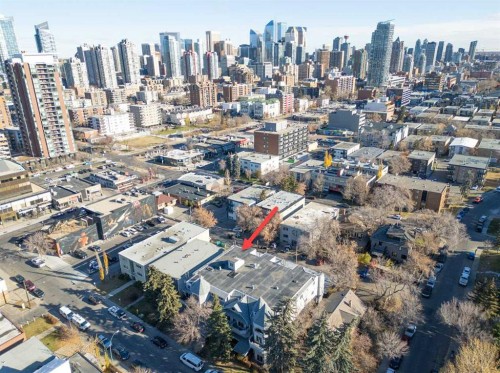 306-1720 13 Street Sw, Calgary, AB - Outdoor With View