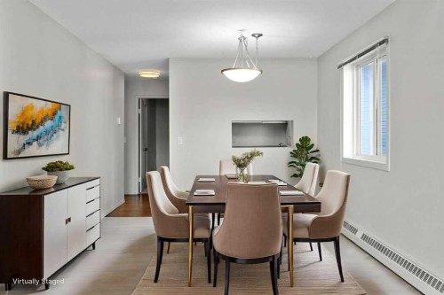 306-1720 13 Street Sw, Calgary, AB - Indoor Photo Showing Dining Room
