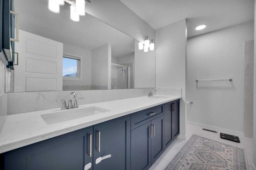 38 Seton Parade Se, Calgary, AB - Indoor Photo Showing Bathroom
