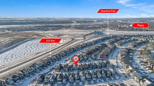 38 Seton Parade Se, Calgary, AB - Outdoor With View