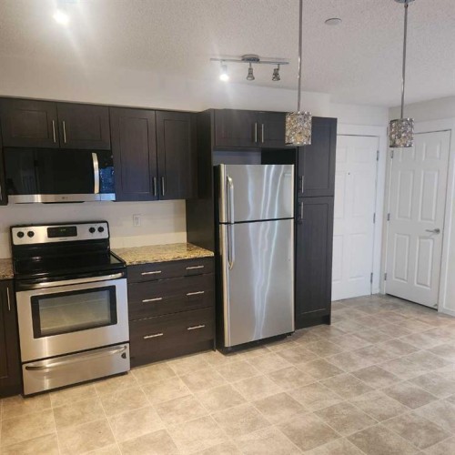 5206-755 Copperpond Boulevard Se, Calgary, AB - Indoor Photo Showing Kitchen With Stainless Steel Kitchen