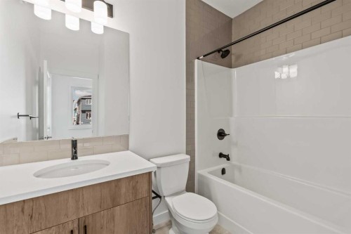 834 Livingston View Ne, Calgary, AB - Indoor Photo Showing Bathroom