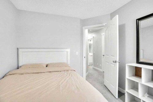 9214 Saddlebrook Drive Ne, Calgary, AB - Indoor Photo Showing Bedroom