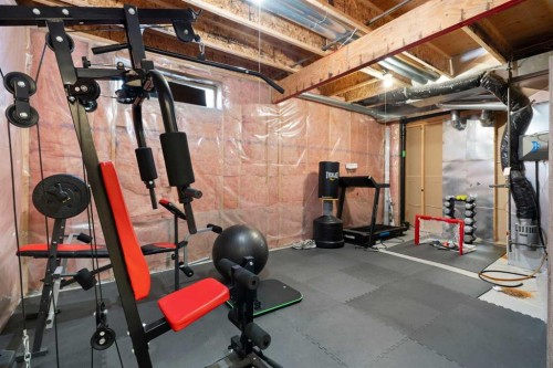 15 Mt Norquay Gate Se, Calgary, AB - Indoor Photo Showing Basement