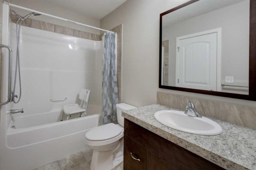 303-250 Sage Valley Road Nw, Calgary, AB - Indoor Photo Showing Bathroom
