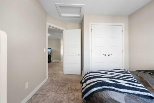 240 Sage Bank Grove Nw, Calgary, AB - Indoor Photo Showing Bedroom