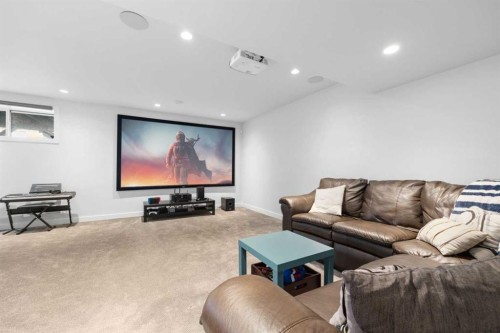 240 Sage Bank Grove Nw, Calgary, AB - Indoor Photo Showing Living Room