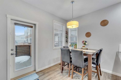 425 Saddlemont Boulevard Ne, Calgary, AB - Indoor Photo Showing Dining Room