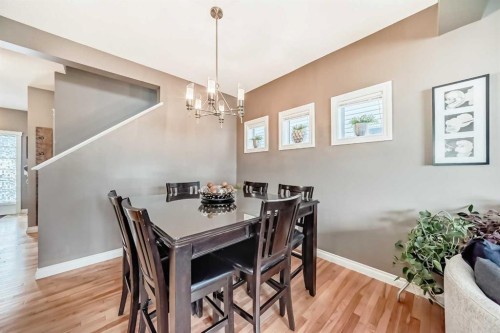 266 Copperstone Circle Se, Calgary, AB - Indoor Photo Showing Dining Room