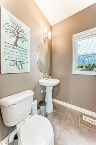 266 Copperstone Circle Se, Calgary, AB - Indoor Photo Showing Bathroom