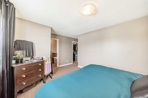266 Copperstone Circle Se, Calgary, AB - Indoor Photo Showing Bedroom