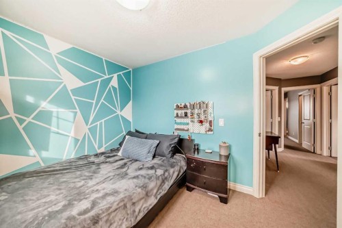 266 Copperstone Circle Se, Calgary, AB - Indoor Photo Showing Bedroom