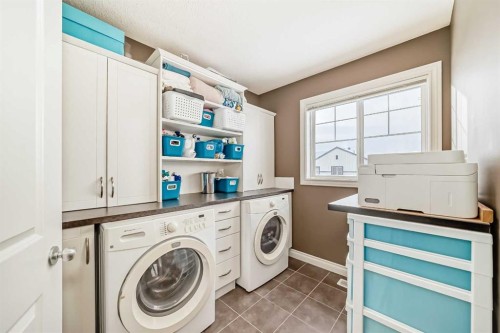 266 Copperstone Circle Se, Calgary, AB - Indoor Photo Showing Laundry Room