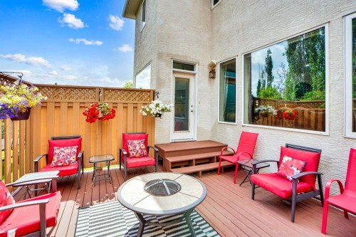 58 Evergreen Common Sw, Calgary, AB - Outdoor With Deck Patio Veranda With Exterior