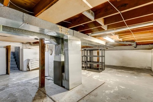 2010 27 Street Se, Calgary, AB - Indoor Photo Showing Basement