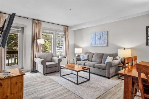 106-107 Montane Road, Canmore, AB - Indoor Photo Showing Living Room