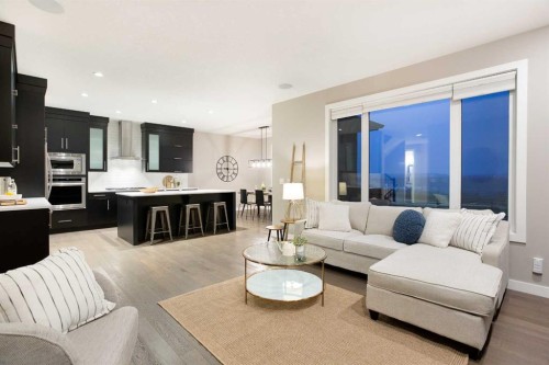 79 Cranarch Terrace Se, Calgary, AB - Indoor Photo Showing Living Room