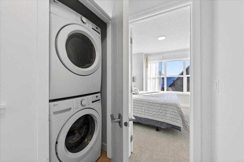 304-437 Alpine Avenue Sw, Calgary, AB - Indoor Photo Showing Laundry Room