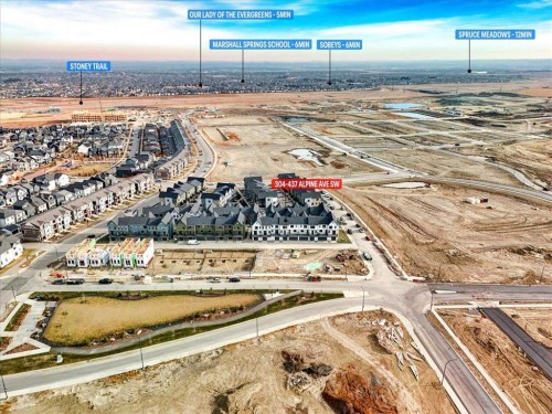 304-437 Alpine Avenue Sw, Calgary, AB - Outdoor With View