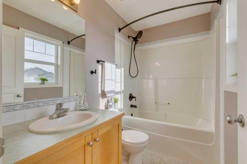 228 Luxstone Place Sw, Airdrie, AB - Indoor Photo Showing Bathroom