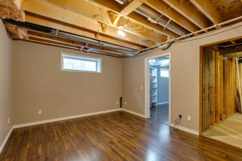 228 Luxstone Place Sw, Airdrie, AB - Indoor Photo Showing Basement