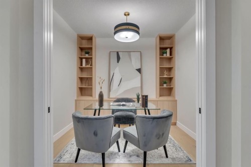 12 Spring Creek Point Sw, Calgary, AB - Indoor Photo Showing Office