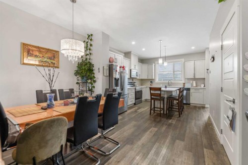 134 Skyview Circle Ne, Calgary, AB - Indoor Photo Showing Dining Room