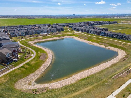 786 Cornerstone Boulevard Ne, Calgary, AB - Outdoor With Body Of Water With View