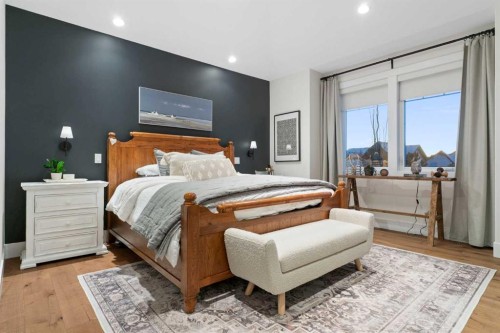 267 Coopers Hill Sw, Airdrie, AB - Indoor Photo Showing Bedroom