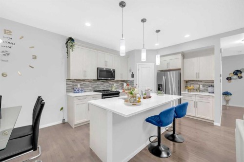 84 Nolanhurst Heights Nw, Calgary, AB - Indoor Photo Showing Kitchen With Stainless Steel Kitchen With Upgraded Kitchen